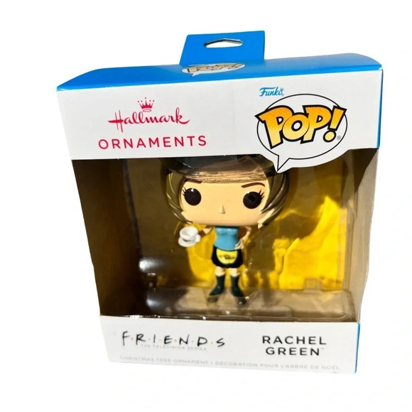 NEW Hallmark FRIENDS Rachel Green - FUNKO POP!Cute Christmas Ornament - Picture 2 of 8
